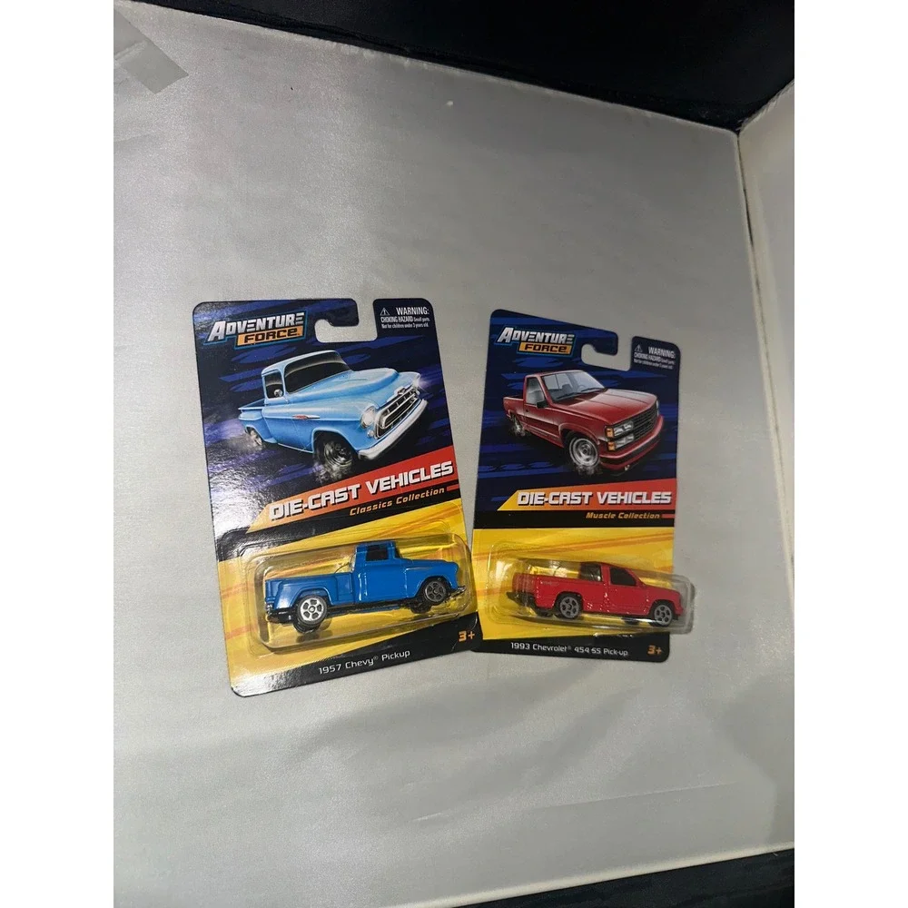 Adventure Force Die-Cast 1957 Chevy Pickup & 1993 Chevrolet 454 SS Pick-up Set